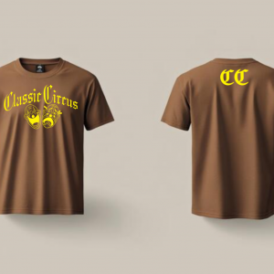 Brown Retro Tee